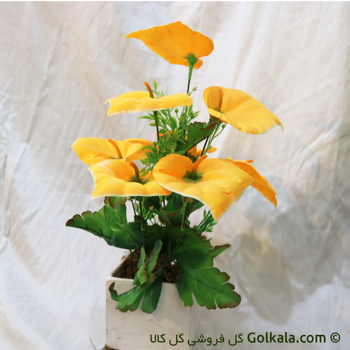 گل آنتریم-انتریم مصنوعی زرد