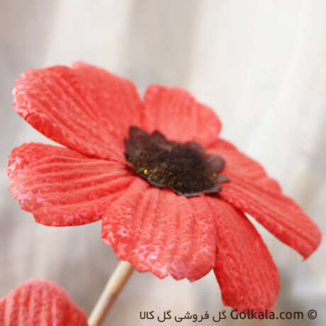 گل شقایق برفی قرمز - گل مصنوعی شقایق