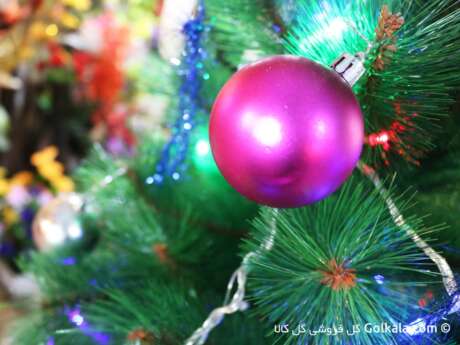 توپ براق, گوی آویز, تزیین درخت کریسمس